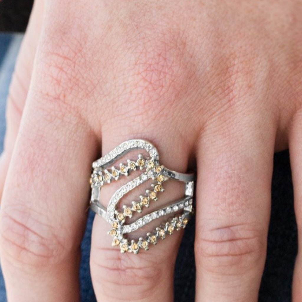 Make Waves Brown Ring